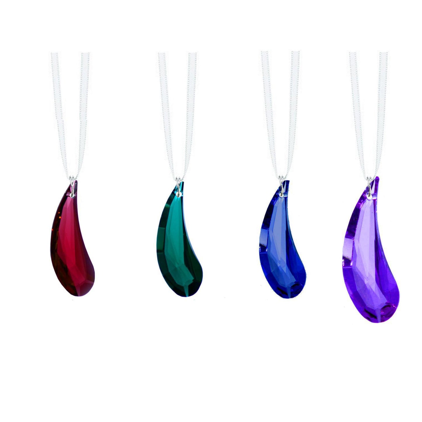 Colorful Swarovski  Crystal Fairy Wing Prisms (4 Pcs)