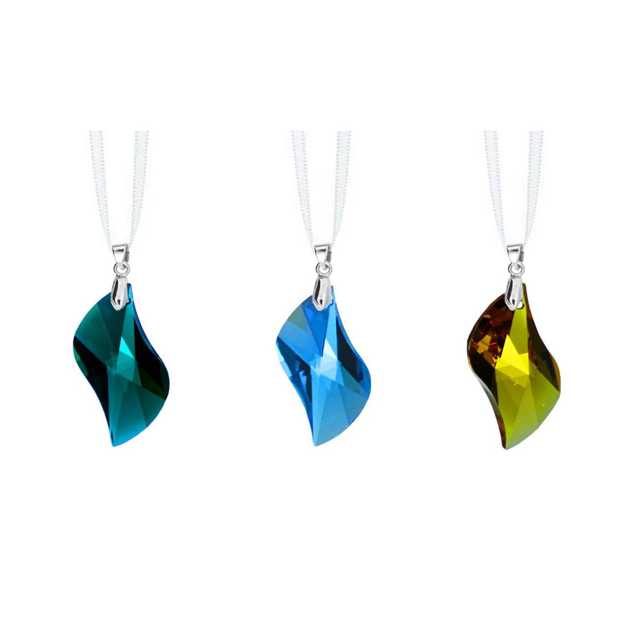 Hanging Crystals Swarovski Crystal Swing Clear Prisms, 3 pcs